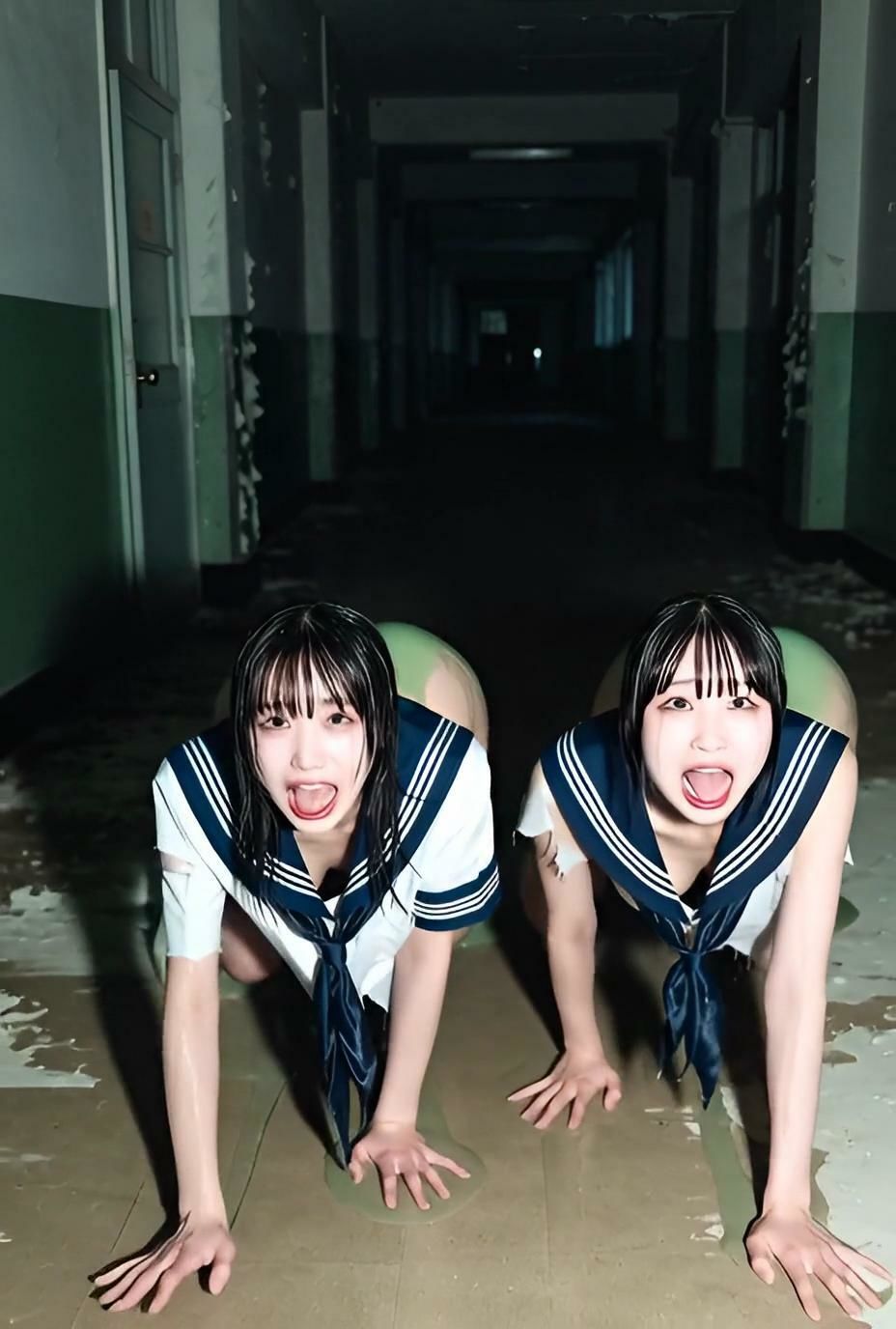 スライムに支配された学園 Vol.2 – 無限絶頂地獄編 サンプル画像1