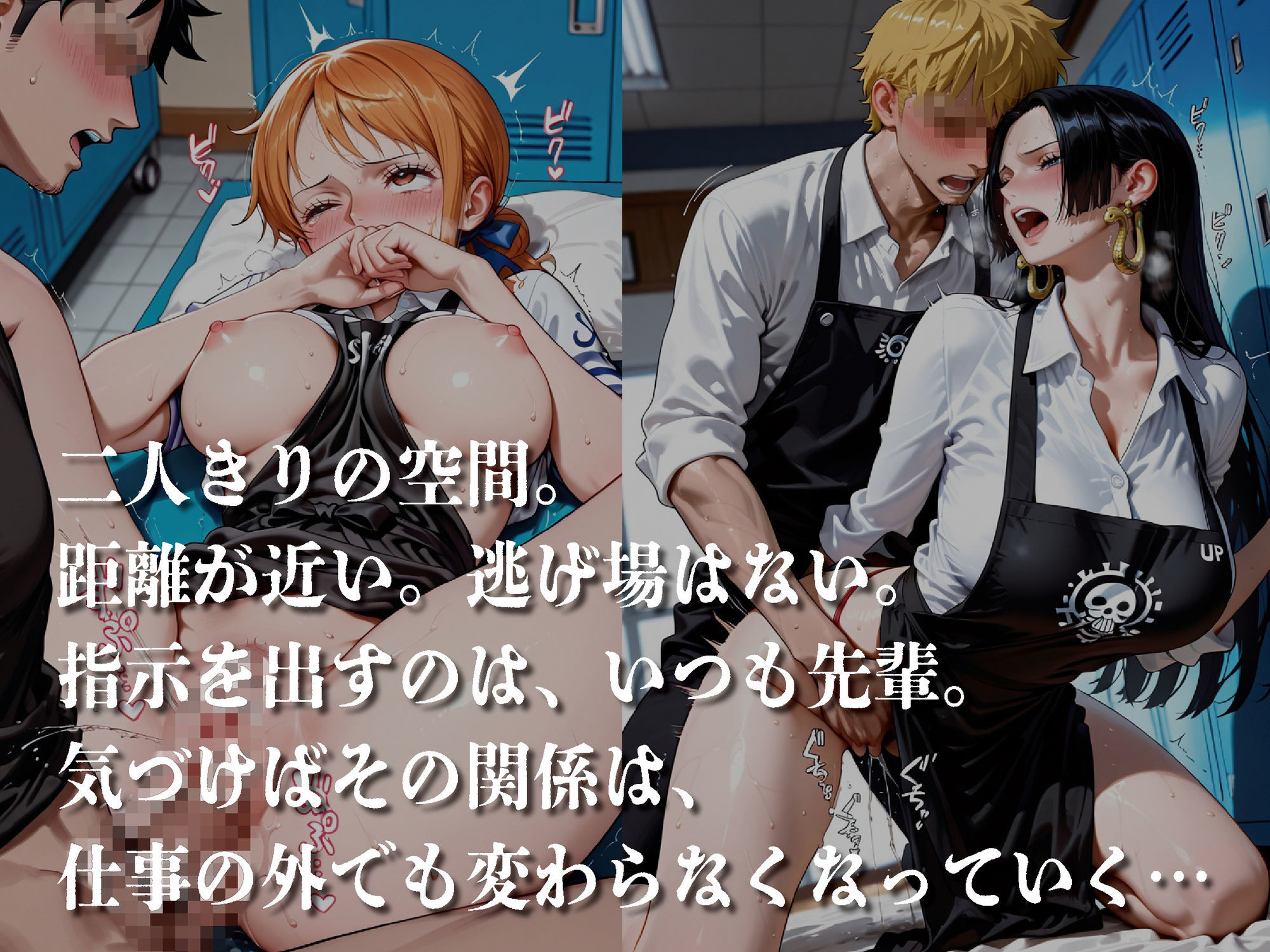 バイト先の先輩に完全に逆らえない夜【豪華CG500枚収録】 サンプル画像1