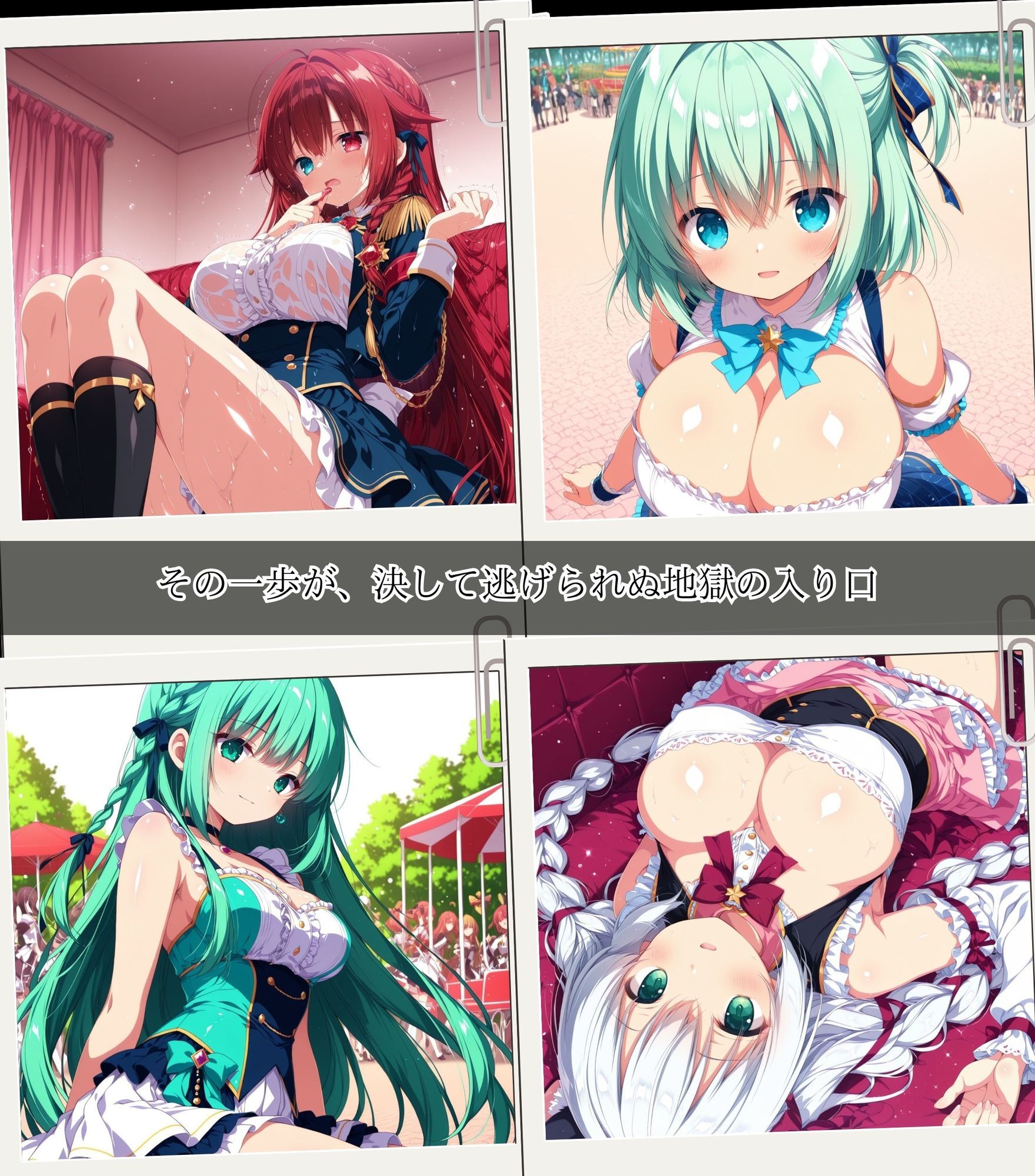 二度と戻れぬ快楽の穴 触手に堕ちた少女達 〜アイドル編〜 Vol.1 サンプル画像1