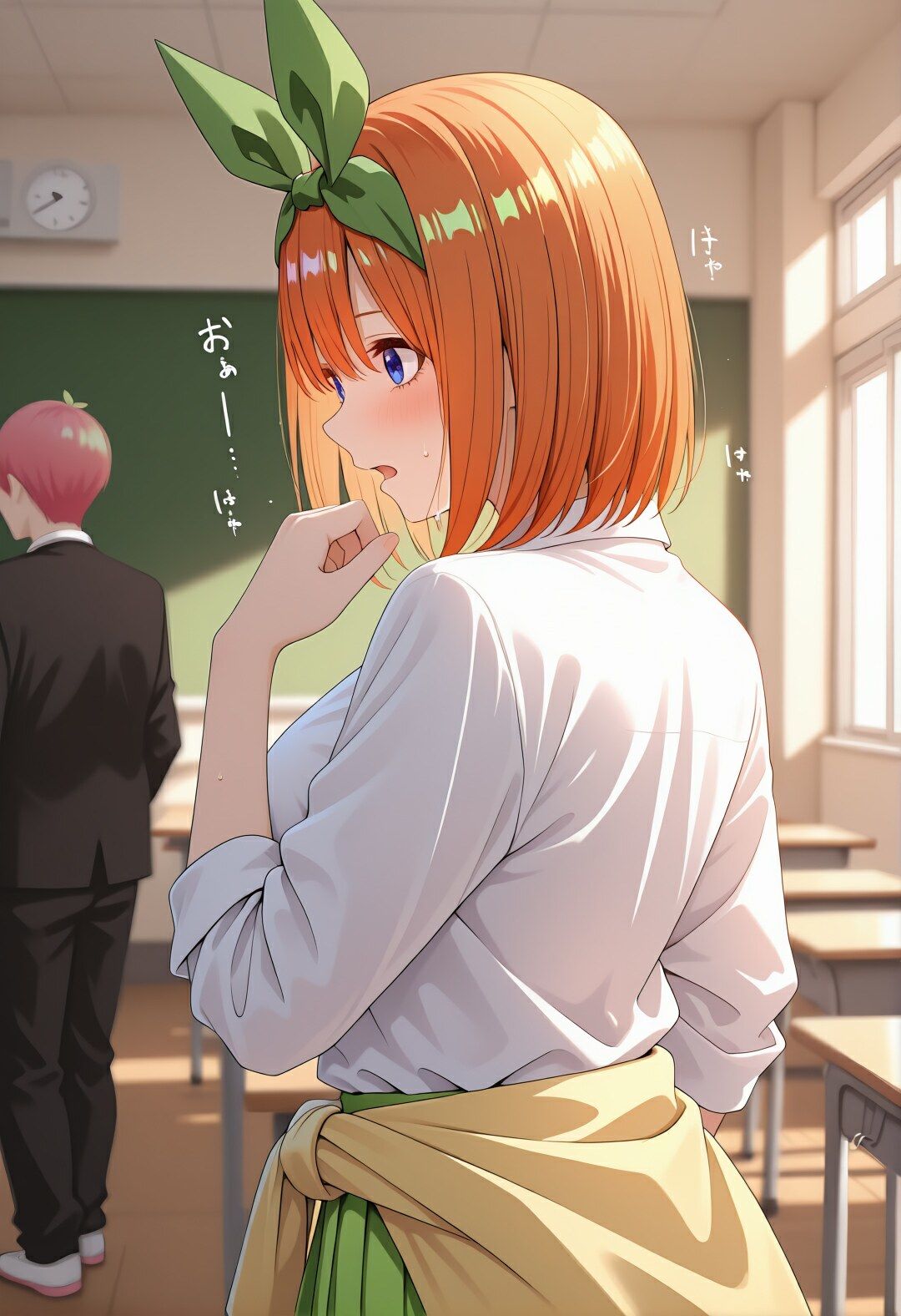 五等分のSEX  学園編  〜中〇四葉の場合〜 サンプル画像1