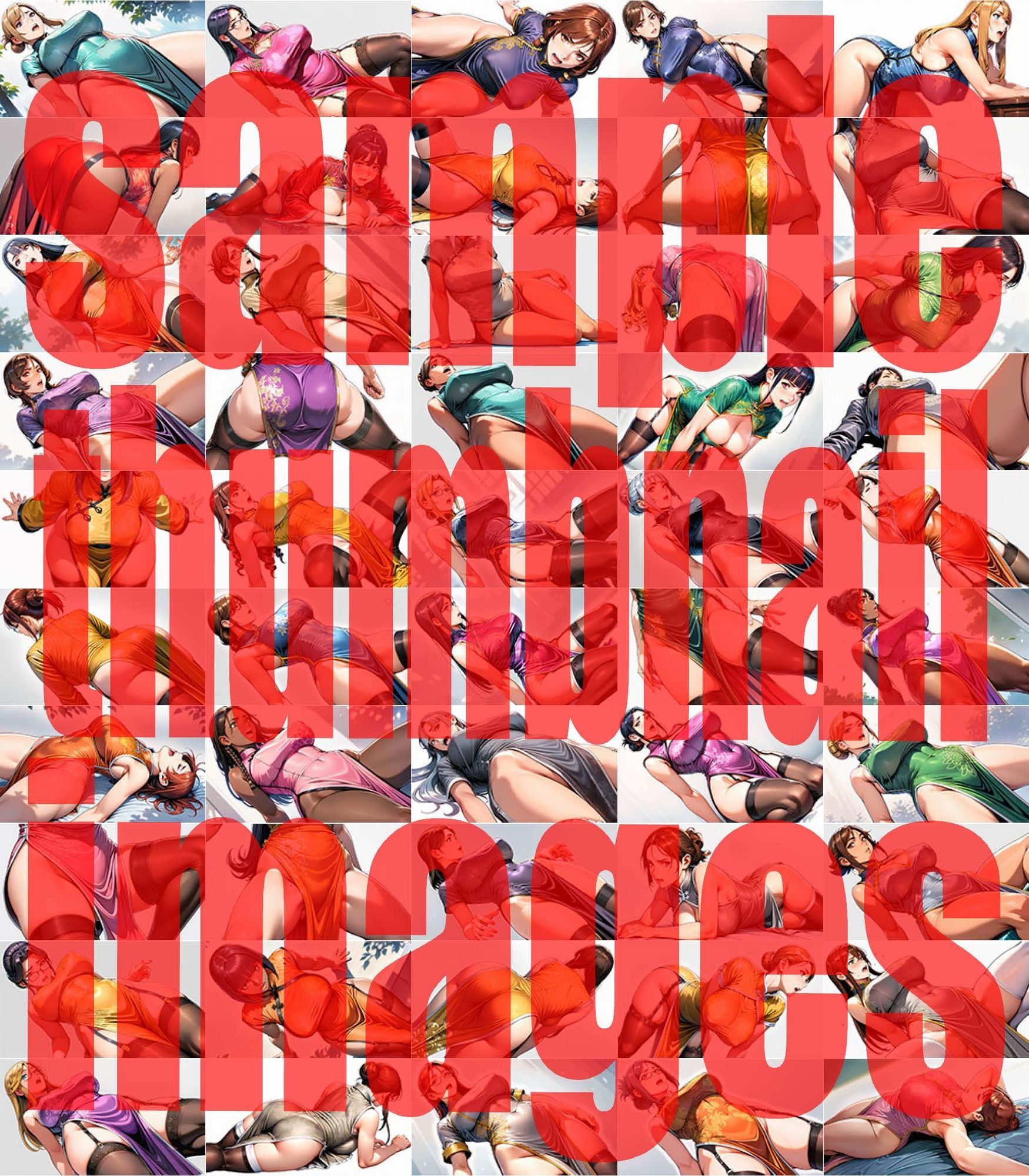 人妻チャイナドレスコレクション サンプル画像5