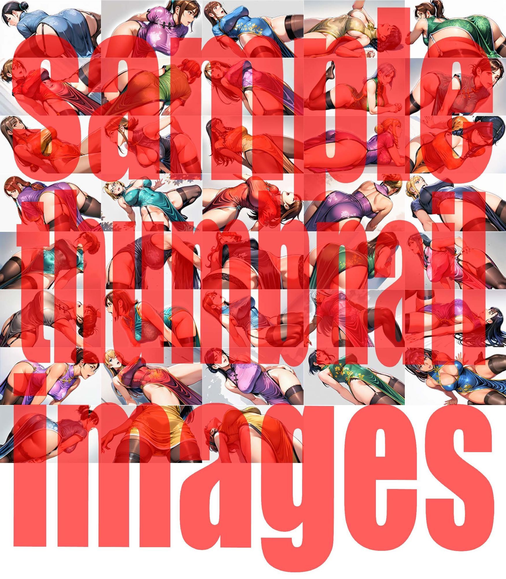 人妻チャイナドレスコレクション サンプル画像7