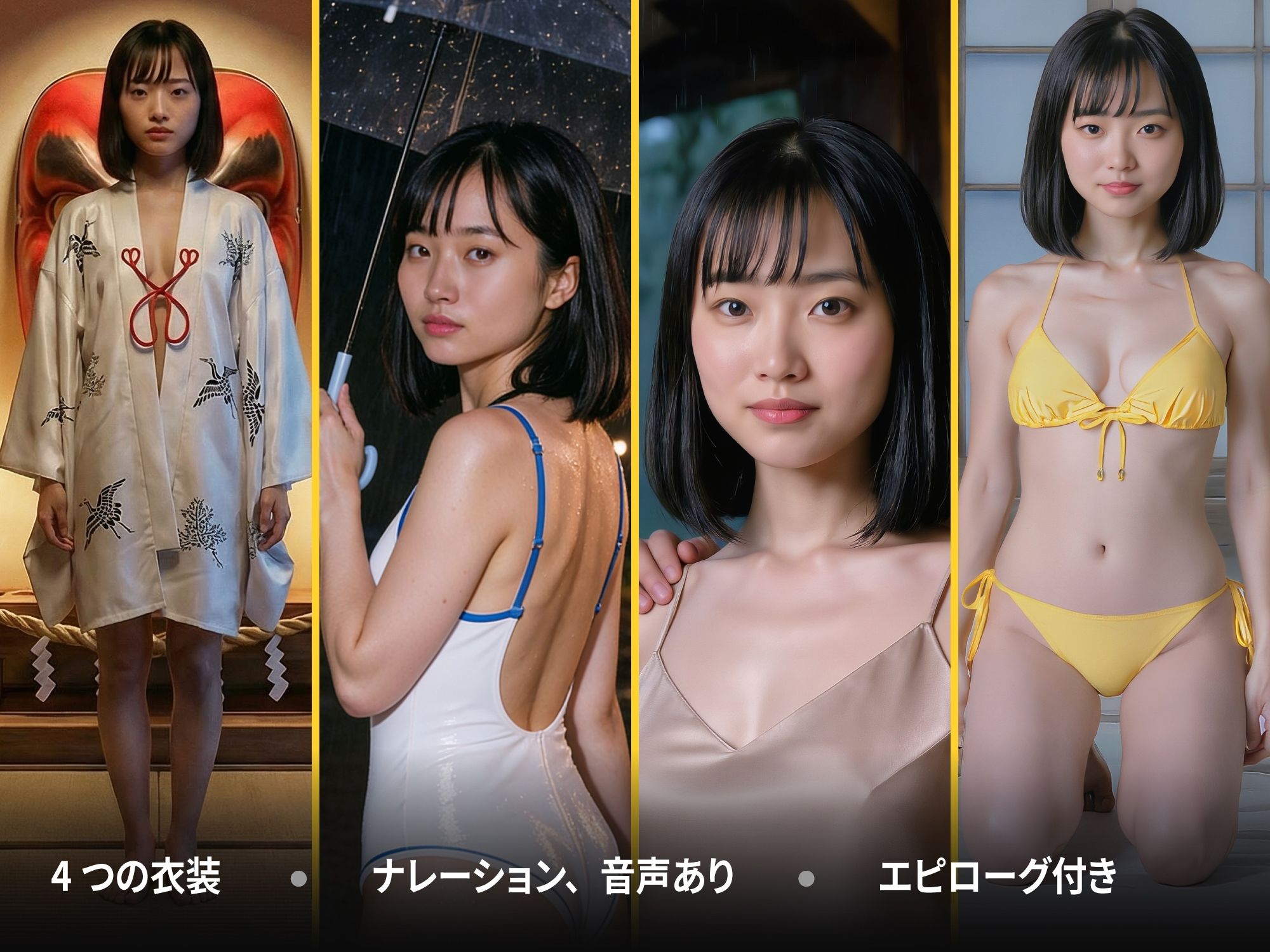 人工雨の性宴 サンプル画像3