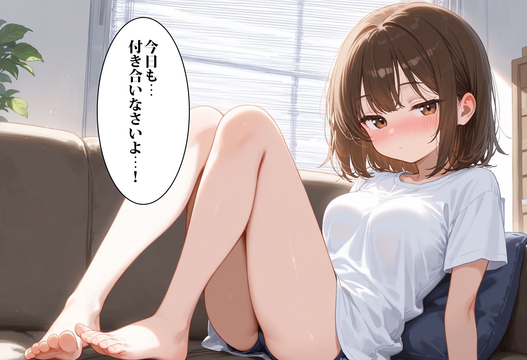 今日も妹にサオをねだられる…！！拒絶できない女王様ゲーム サンプル画像2