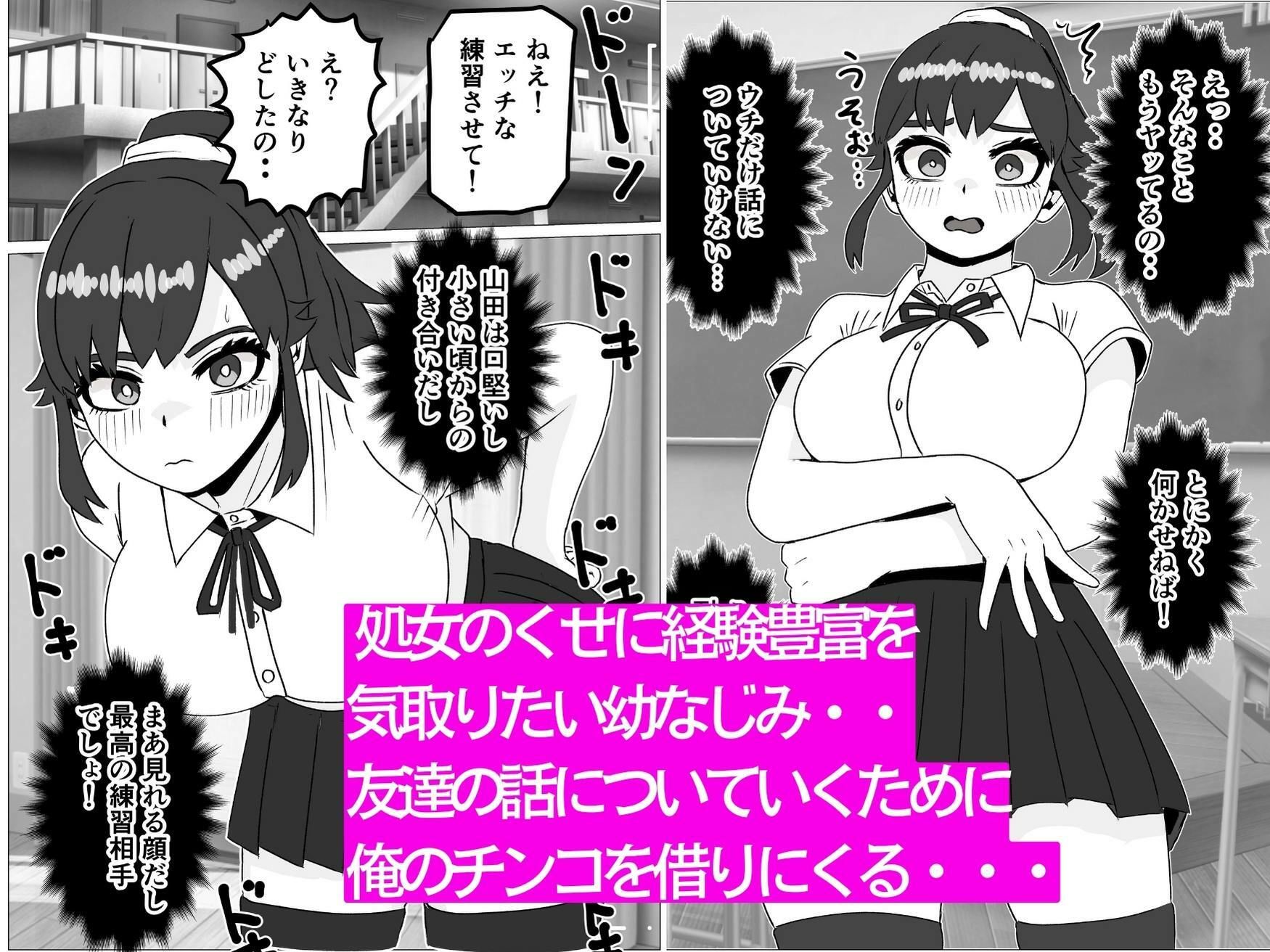 俺の幼なじみは処女のくせに経験豊富を気取りたい サンプル画像1