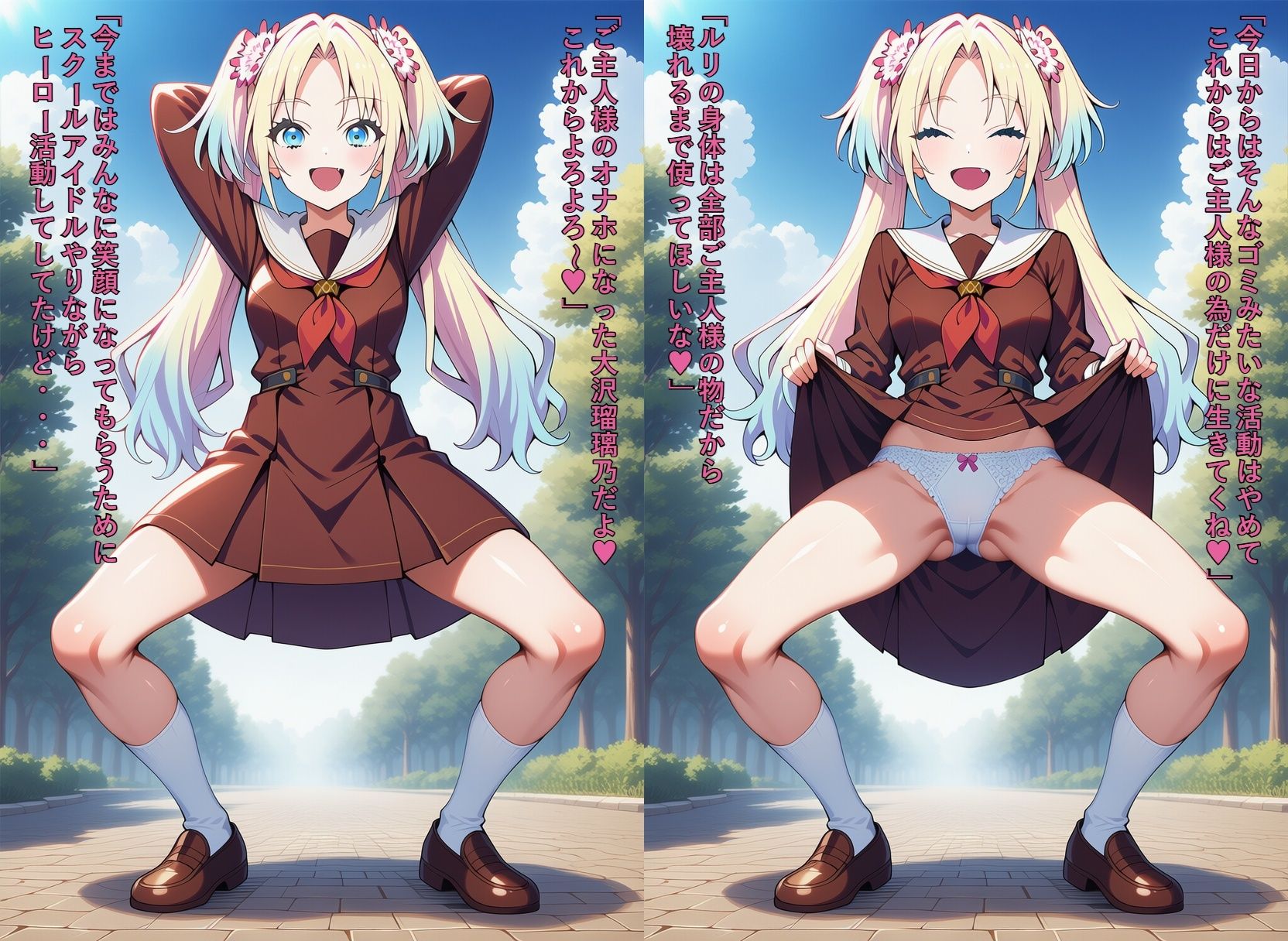 催〇アプリで人生終わらせてみたw  瑠〇乃ちゃん サンプル画像2