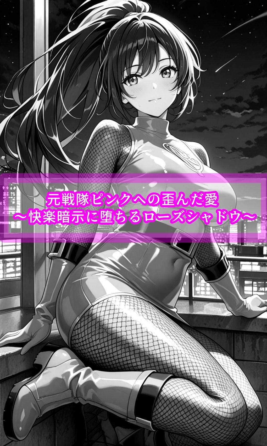 元戦隊ピンクへの歪んだ愛  〜快楽暗示に堕ちるローズシャドウ〜 サンプル画像1