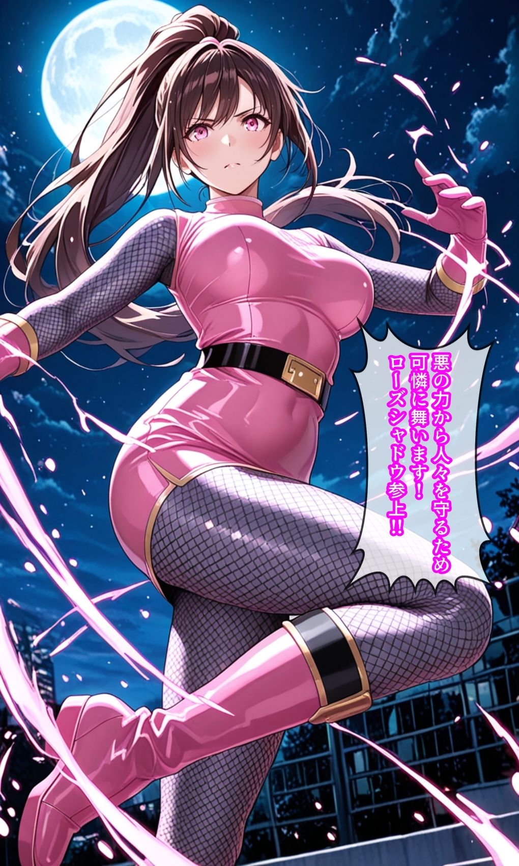 元戦隊ピンクへの歪んだ愛  〜快楽暗示に堕ちるローズシャドウ〜 サンプル画像5