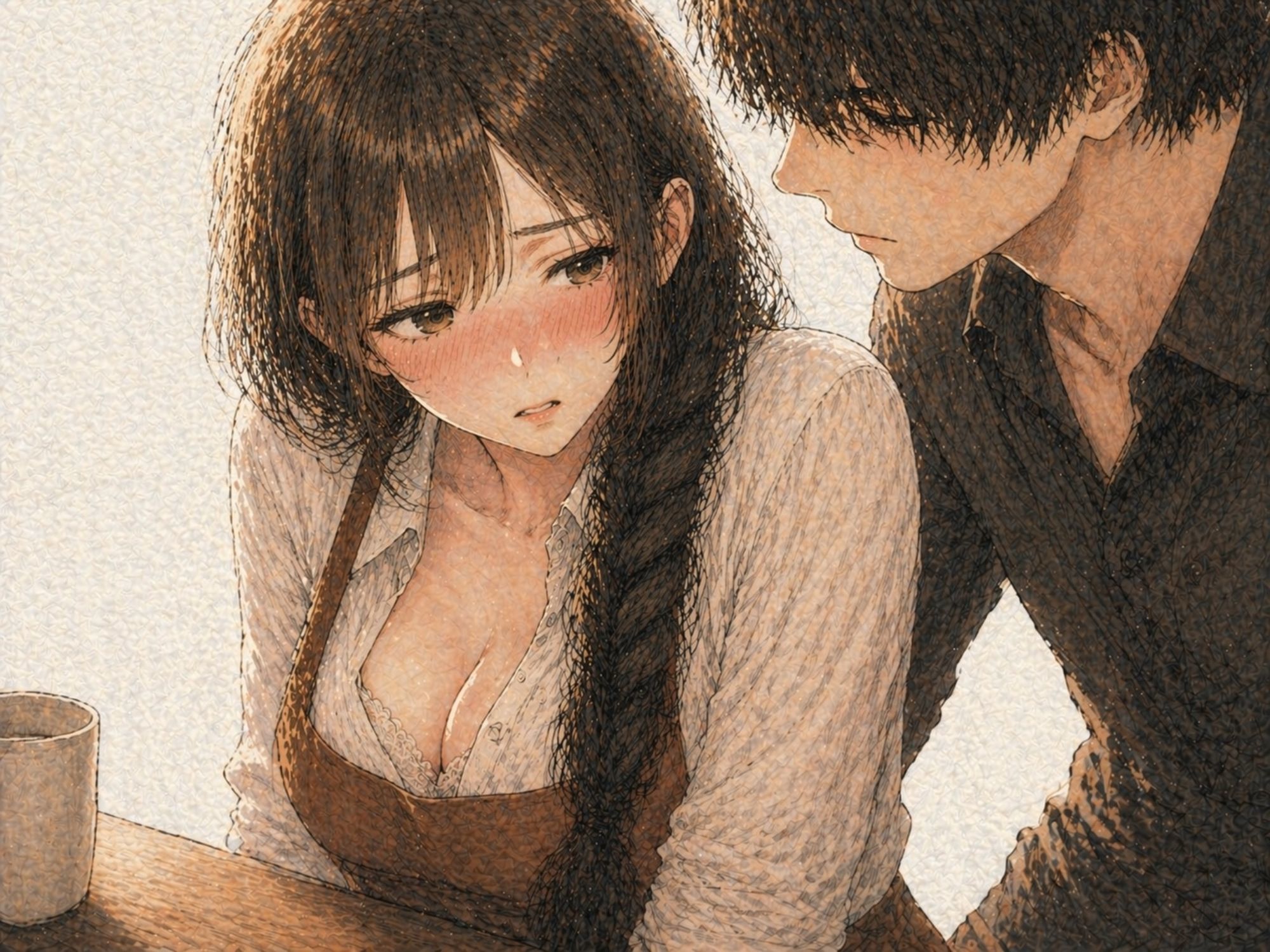 処女の奇妙な冒険 ―カフェの先輩に、優しくされて帰れなかった夜― サンプル画像3