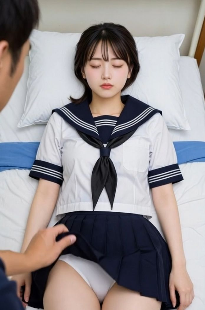 制服動画 vol.1 保健室スカートめくり編 サンプル画像5