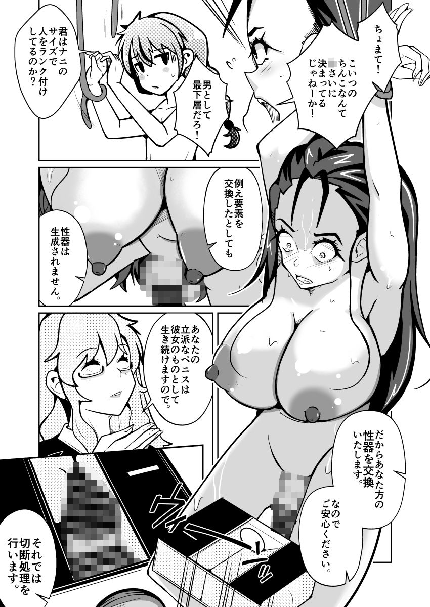 国家による性別交換  俺の適正職は性処理メイド、彼女は… サンプル画像7