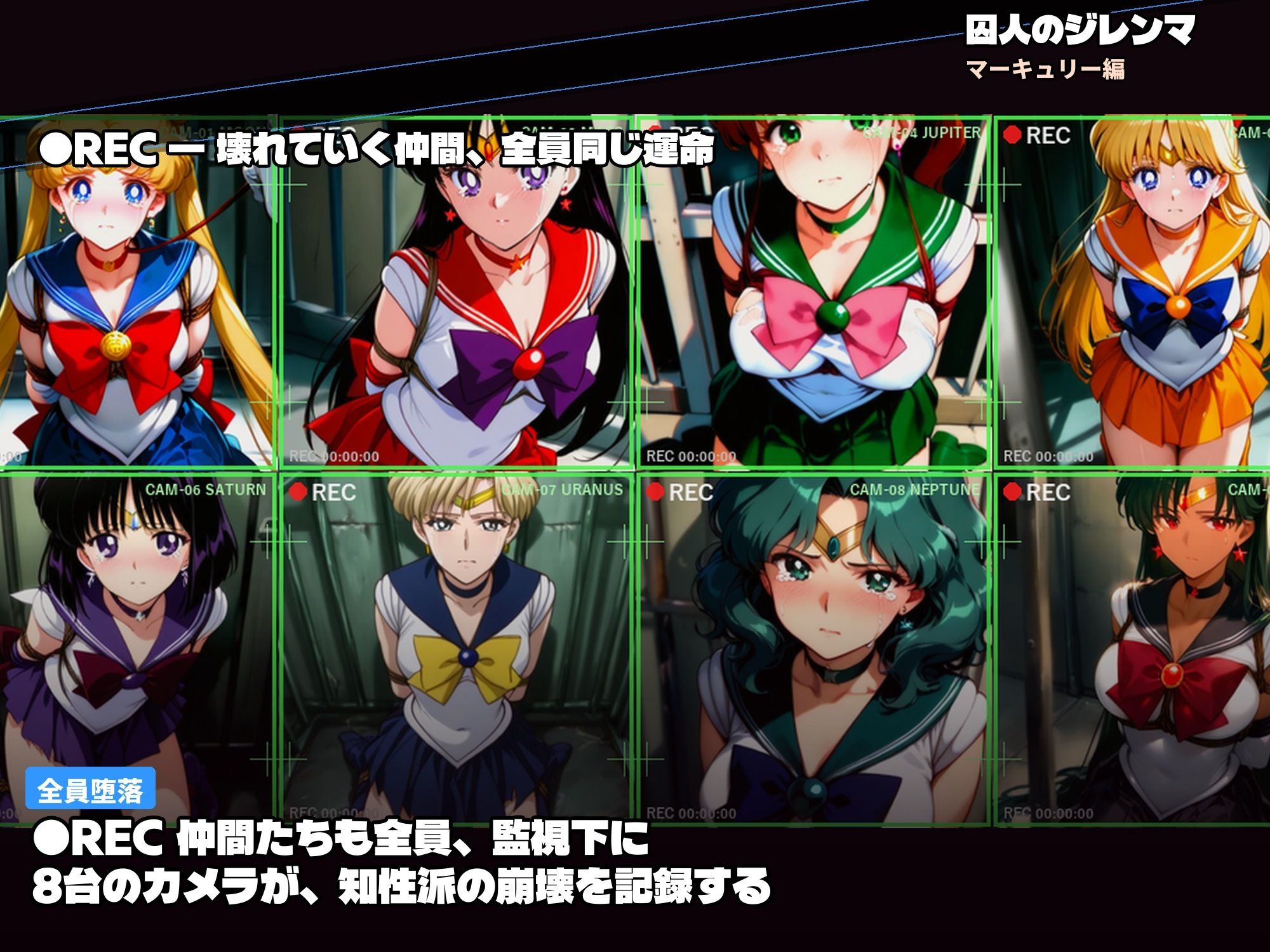 壁尻拘束――IQ300が、沈黙するまで  囚われた知性派ヒロイン 〜壁ハメ拘束から始まる輪●調教〜【漫画版】 サンプル画像8