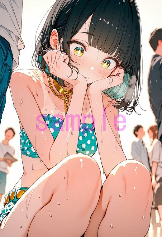 女の子がナニかを見つめている画像集 サンプル画像3