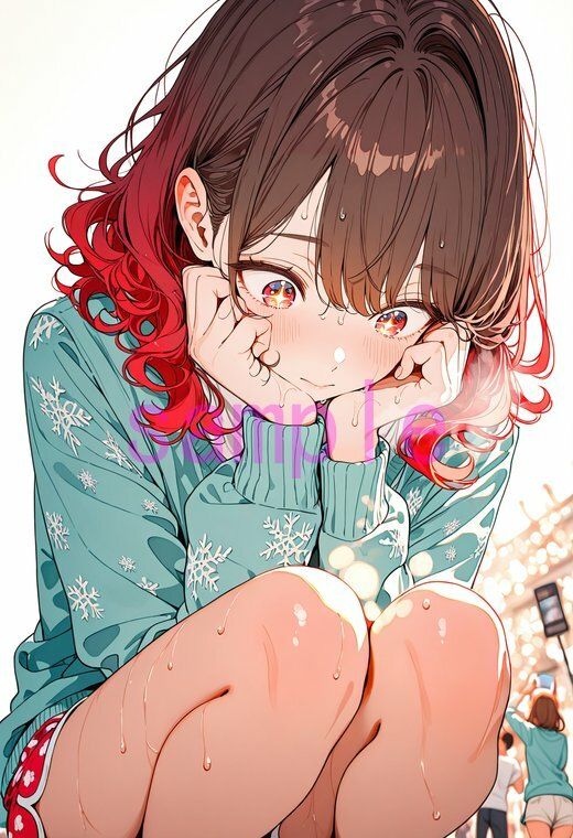 女の子がナニかを見つめている画像集 サンプル画像5