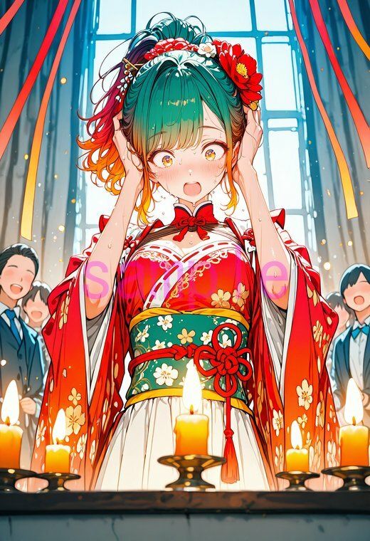 女の子がナニかを見つめている画像集 サンプル画像9