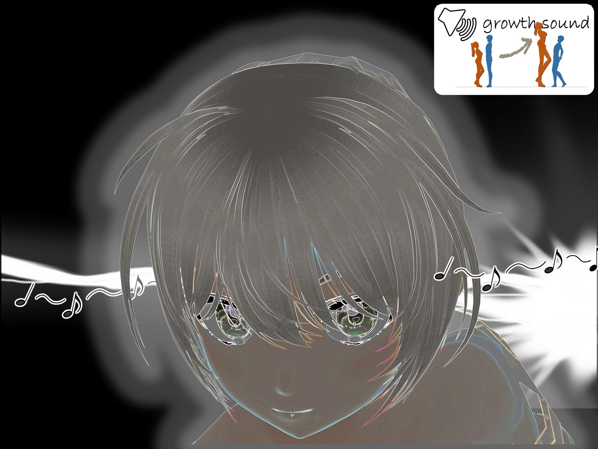 女子だけデカく 男子を追い抜く 成長音〜測定バー編〜 サンプル画像2