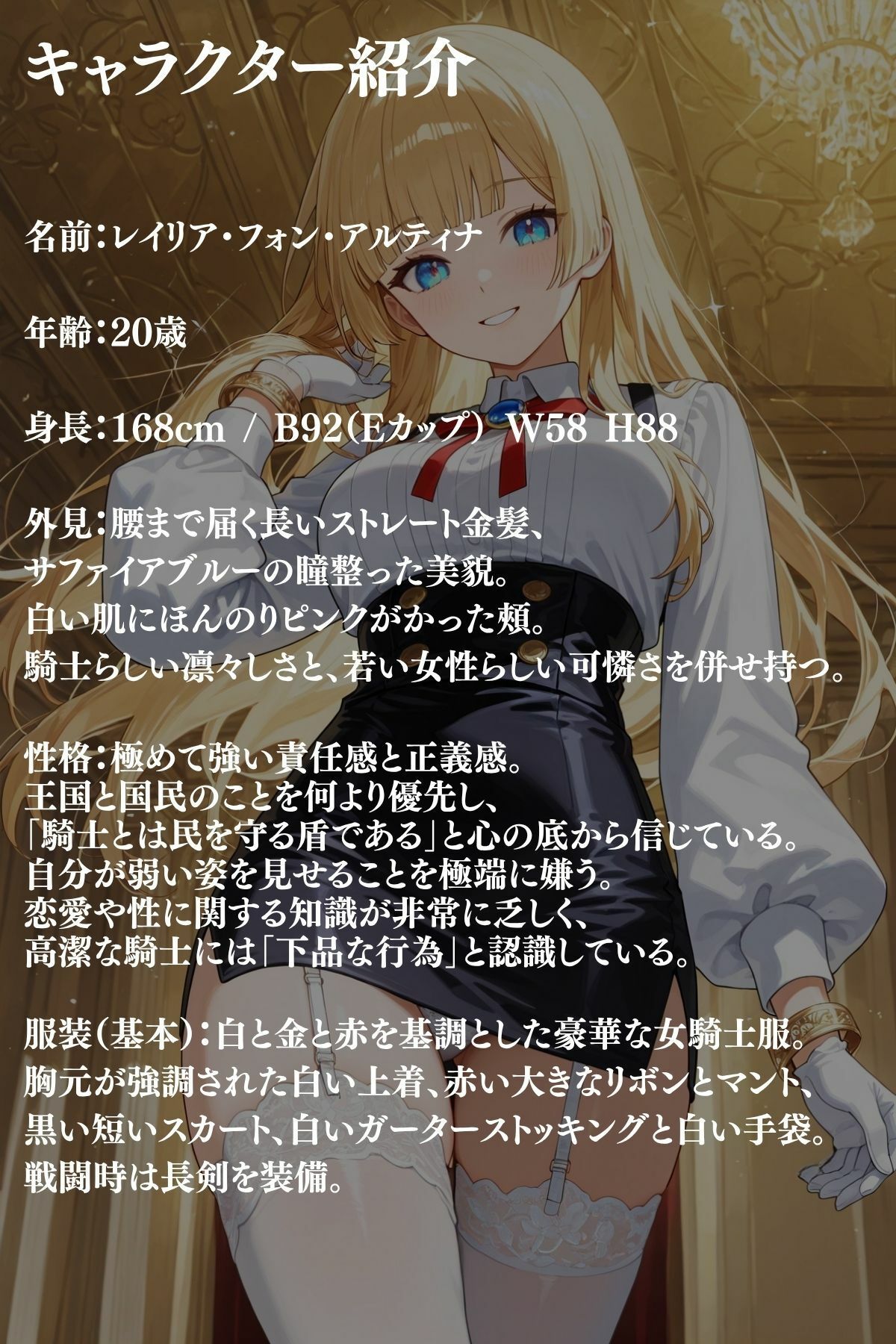 女騎士敗北  それでも私はあきらめない サンプル画像1