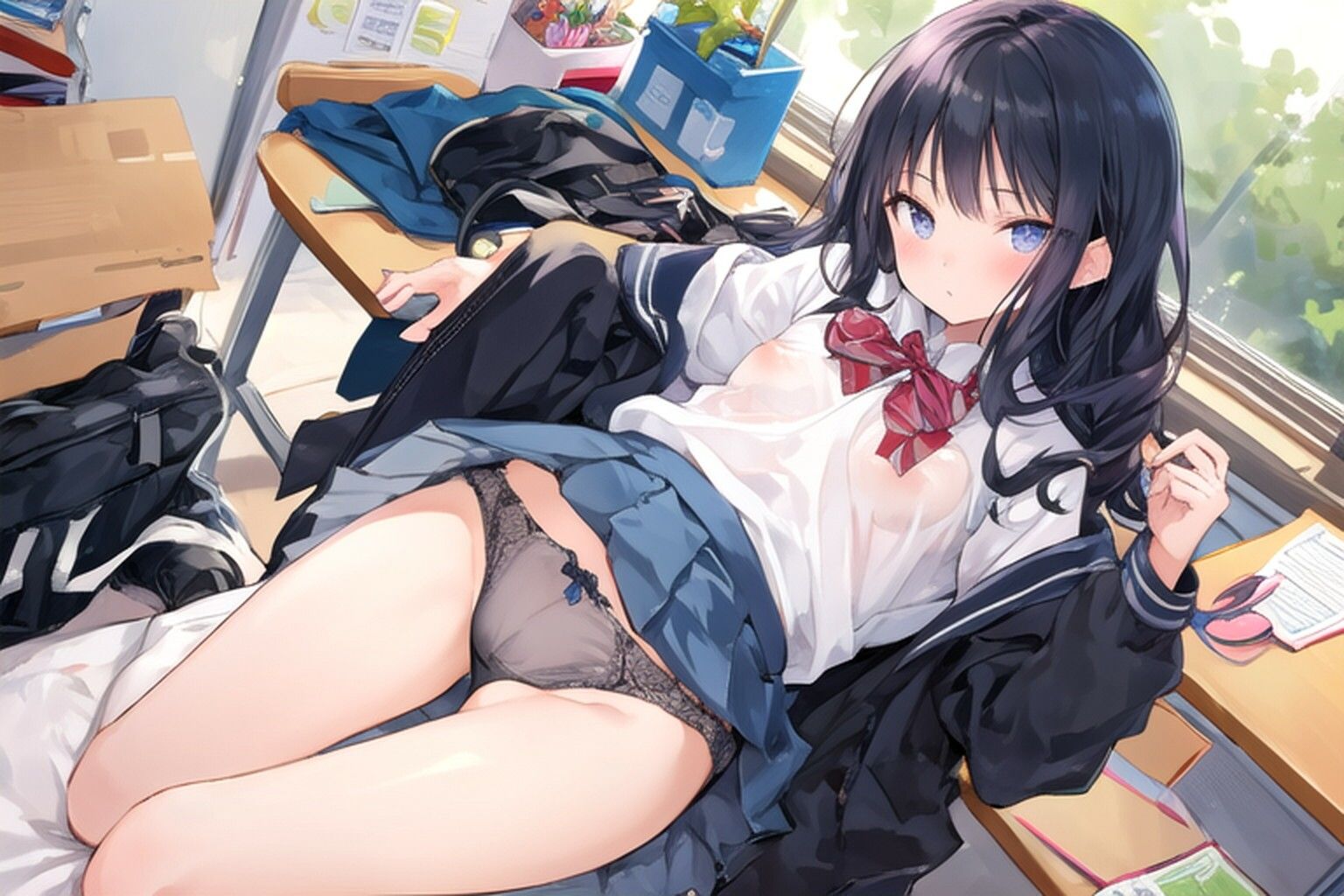 妄想が激しい彼女〜つづりの妄想エッチ01 サンプル画像5