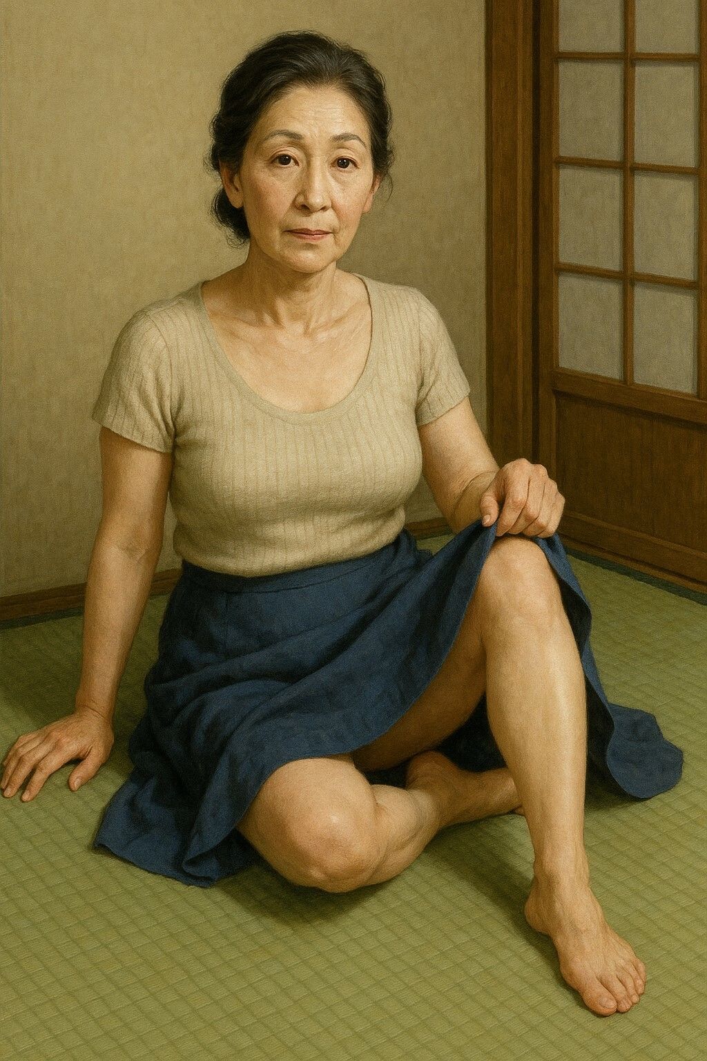 妙子と弘 4  朝の芯仕事──擦って、練って、通す サンプル画像4