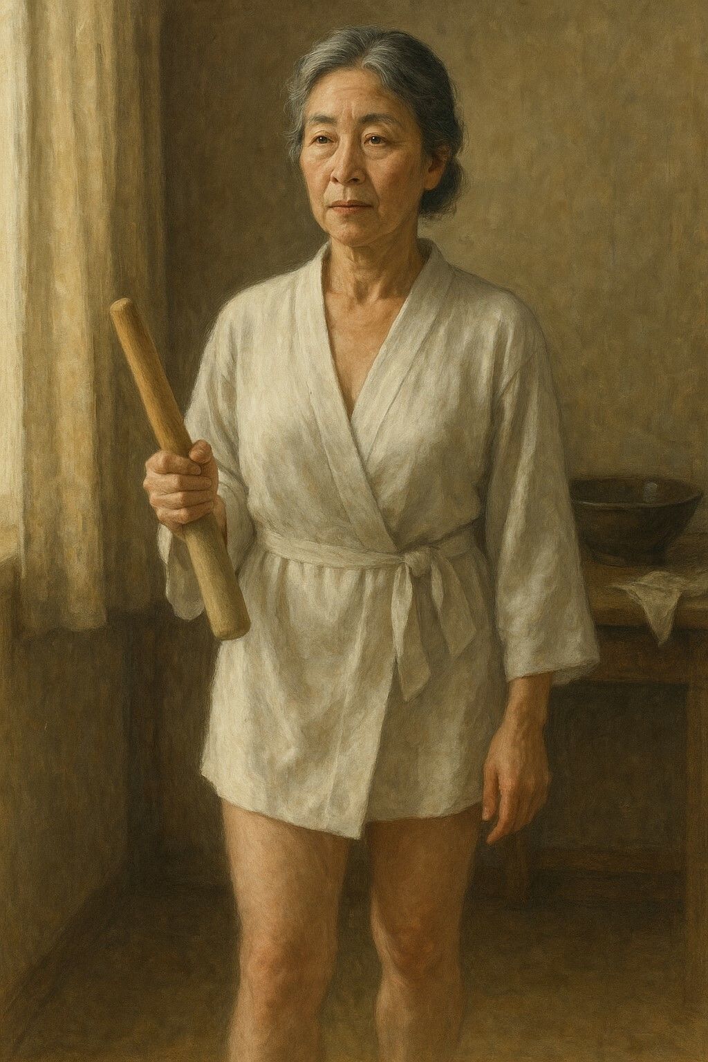 妙子と弘 4  朝の芯仕事──擦って、練って、通す サンプル画像5