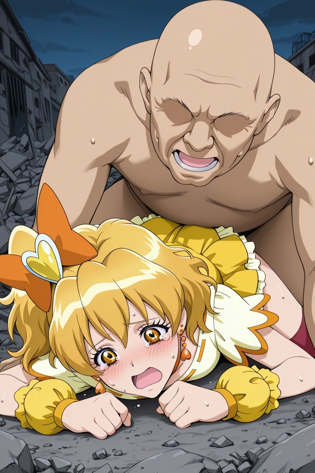 完堕ちヒロイン フレッシュプ〇キュア！ C.パインの陥落！！ サンプル画像4