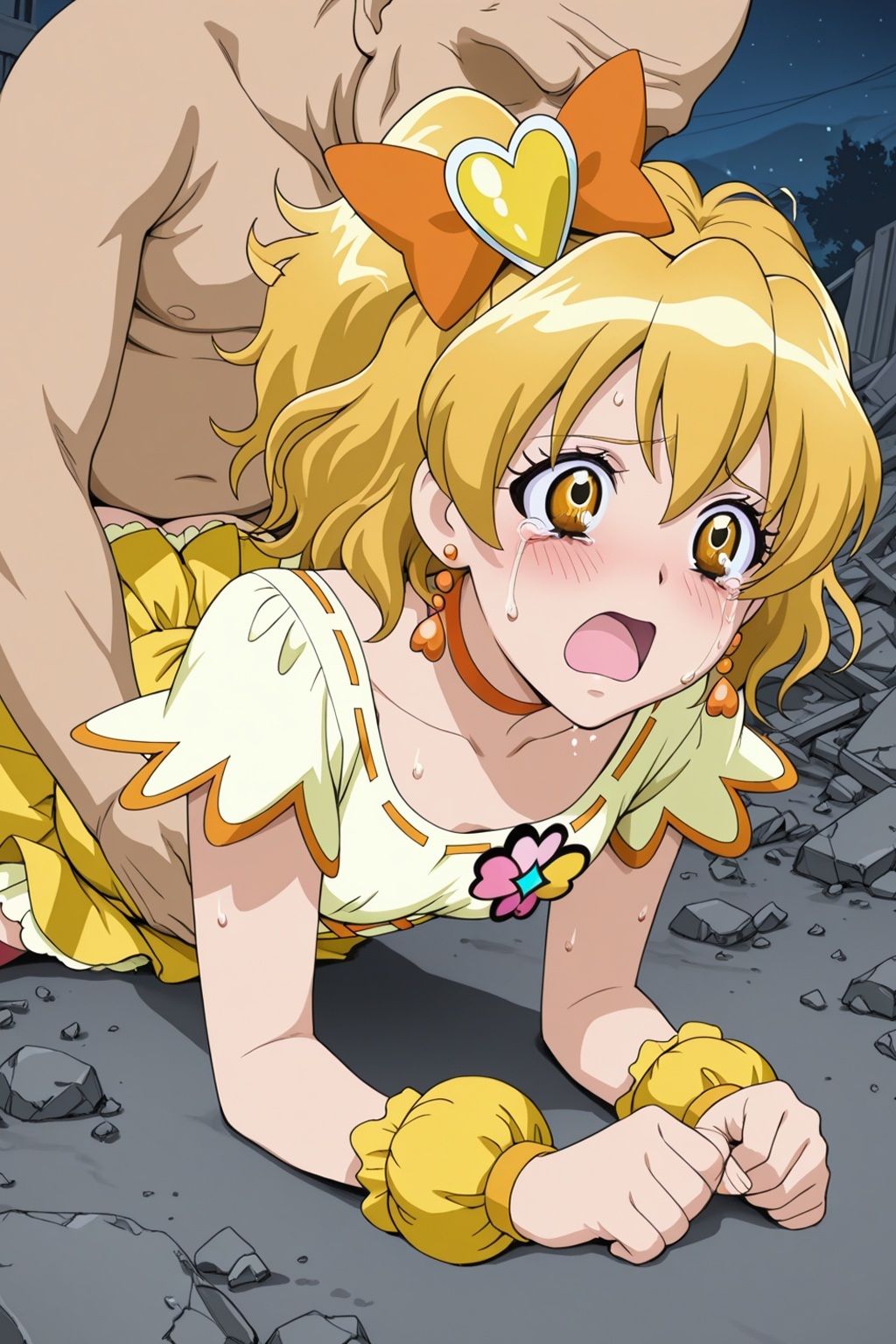 完堕ちヒロイン フレッシュプ〇キュア！ C.パインの陥落！！ サンプル画像5