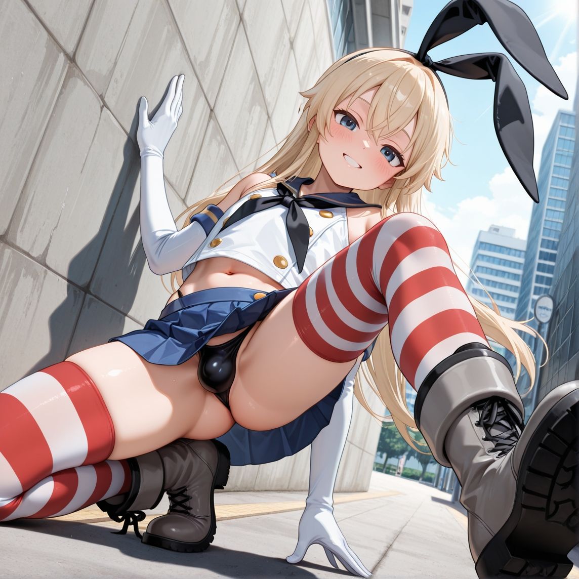 島風くんと長い夜 サンプル画像1