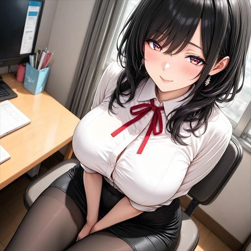 巨乳×OL サンプル画像4