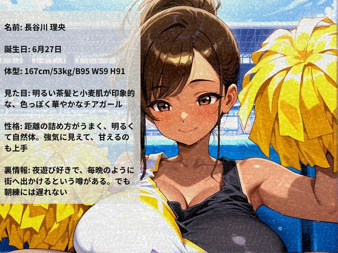 巨乳チア部の恥辱ハメ撮り流出事件〜顧問の狂った記録映像〜 サンプル画像7