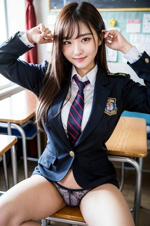 巨乳女子〇生教室で生着替え9  300ページ サンプル画像5