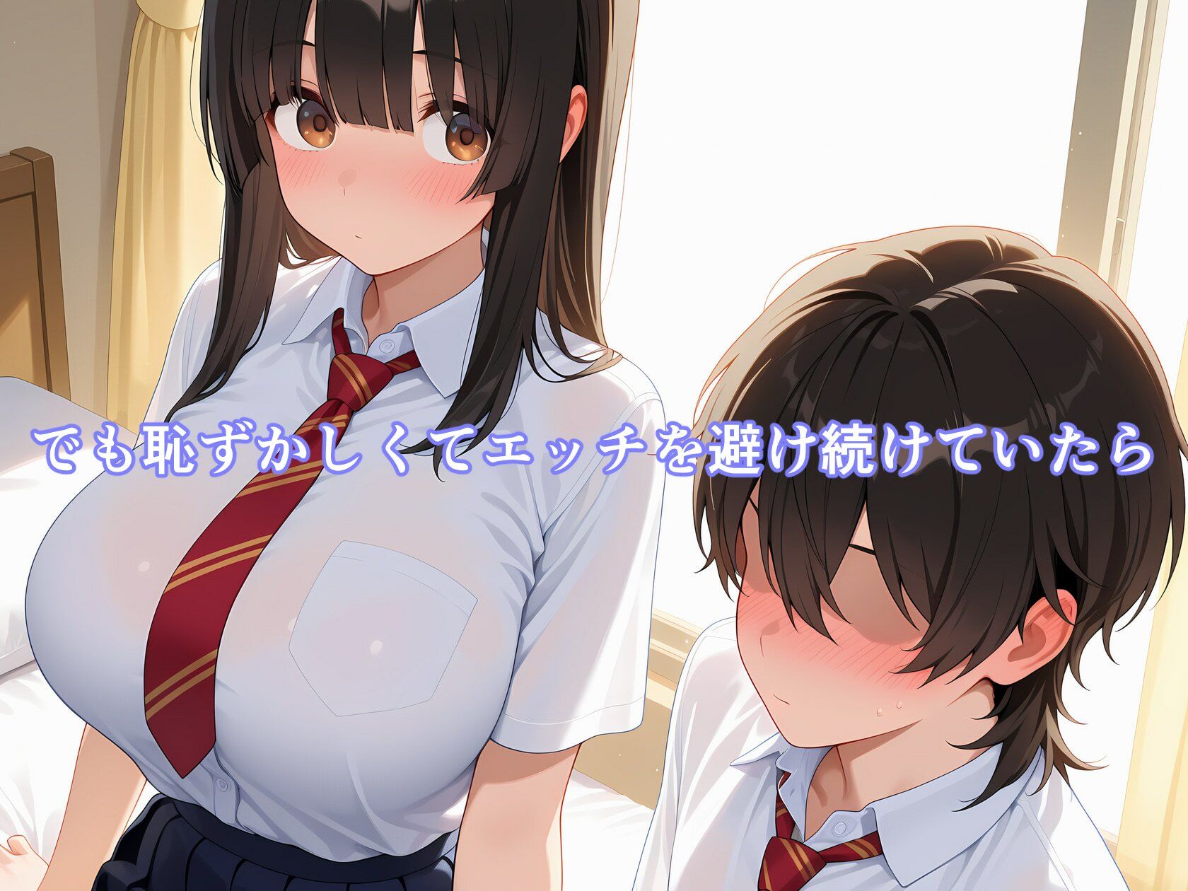 恥ずかしくてエッチを断っていたら彼女が性処理委員に立候補して寝取られた サンプル画像2