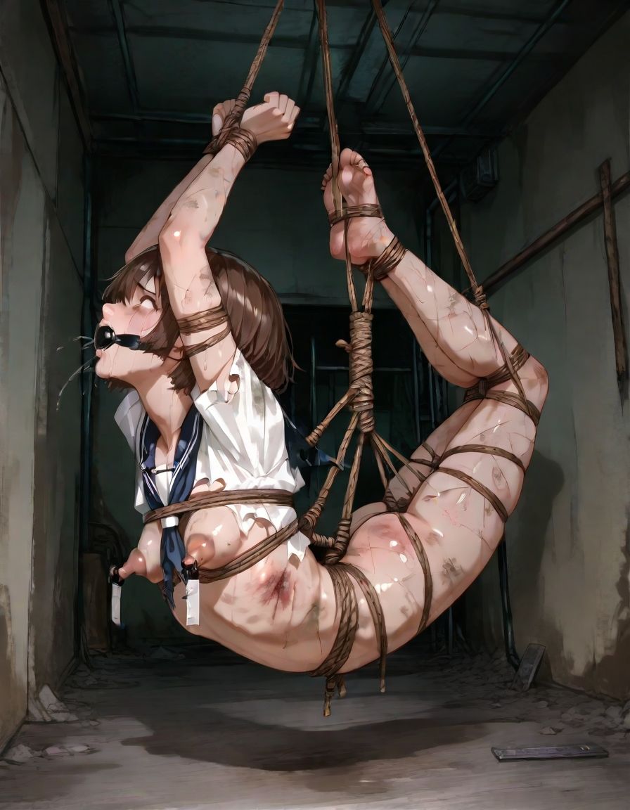 拷問動画3  -女子校生緊縛乳首嬲り（動画）- サンプル画像4