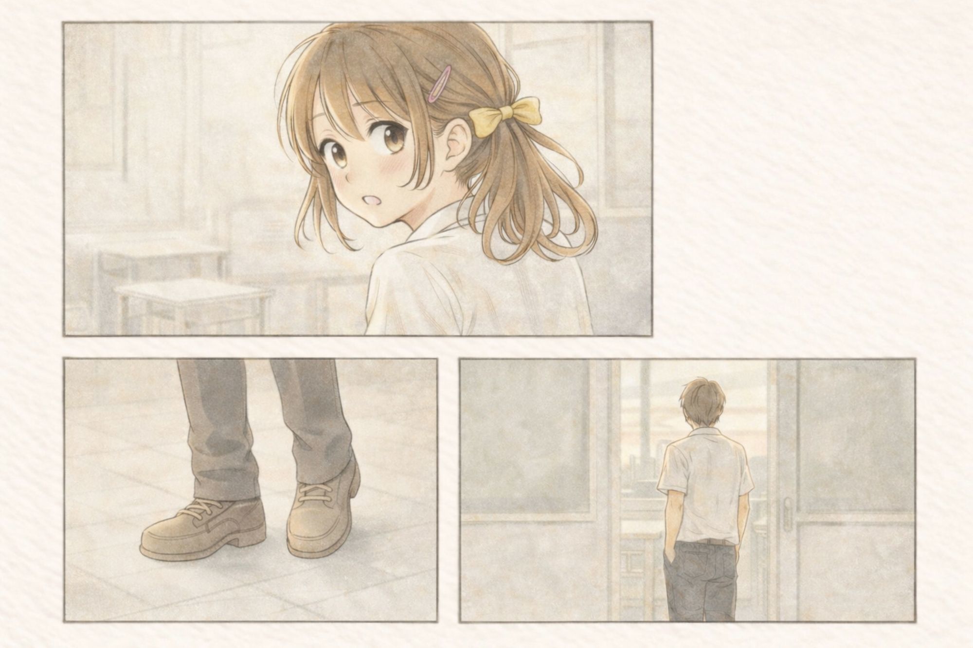 放課後、先輩に呼び止められて、、、 サンプル画像1