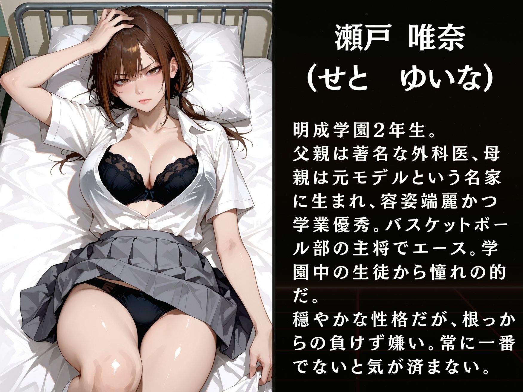 放課後の性指導 〜瀬戸唯奈の禁断の記録〜GAME編 サンプル画像2