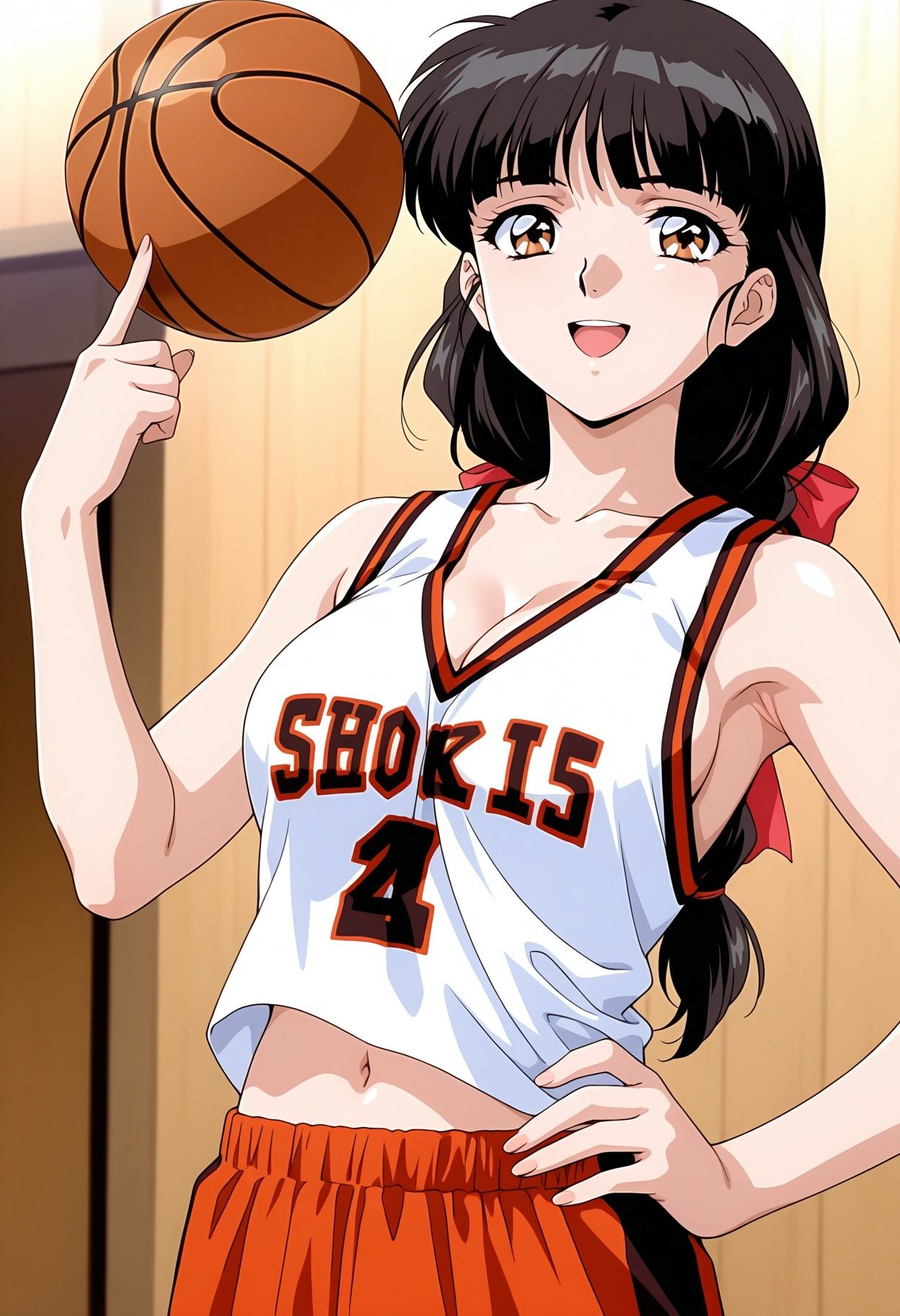 旧校舎のクールビューティー サンプル画像1