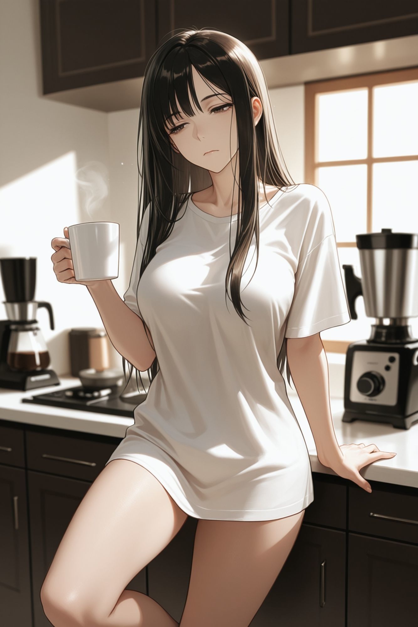 昼はWebデザイナー、夜はキャバ嬢――26歳 日和の日常【BGM付きフォトストーリー】 サンプル画像2