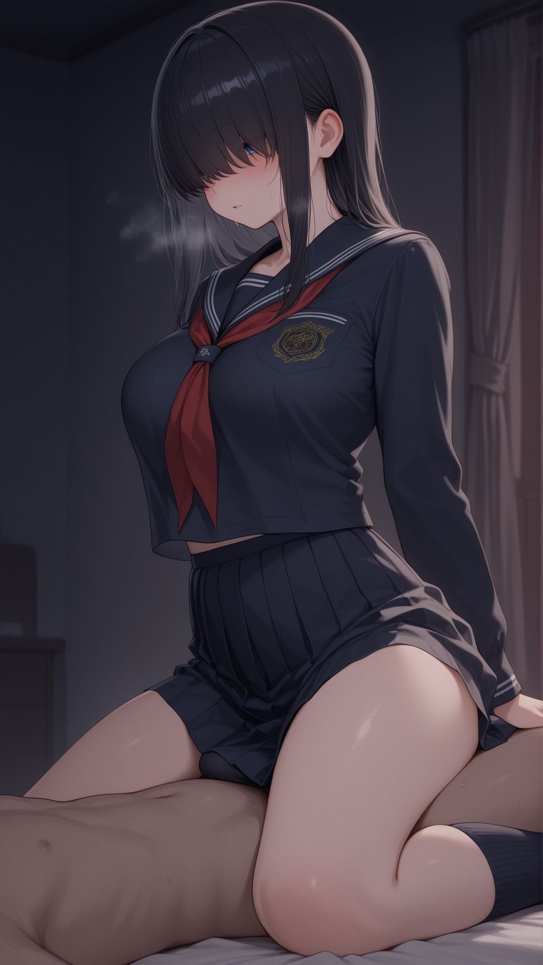 暗闇の誘惑・過激後控え目 サンプル画像3