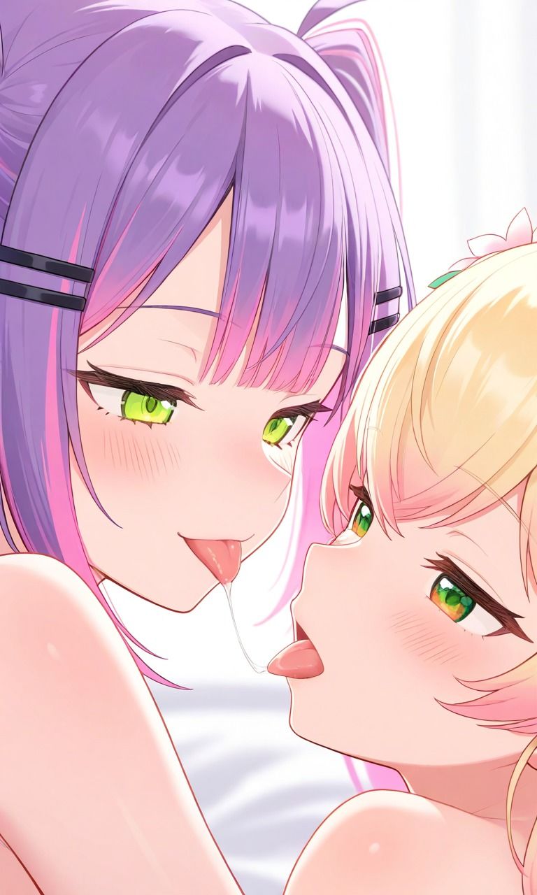 桃◯ねねと常◯トワ ねねトワ百合えっち サンプル画像6