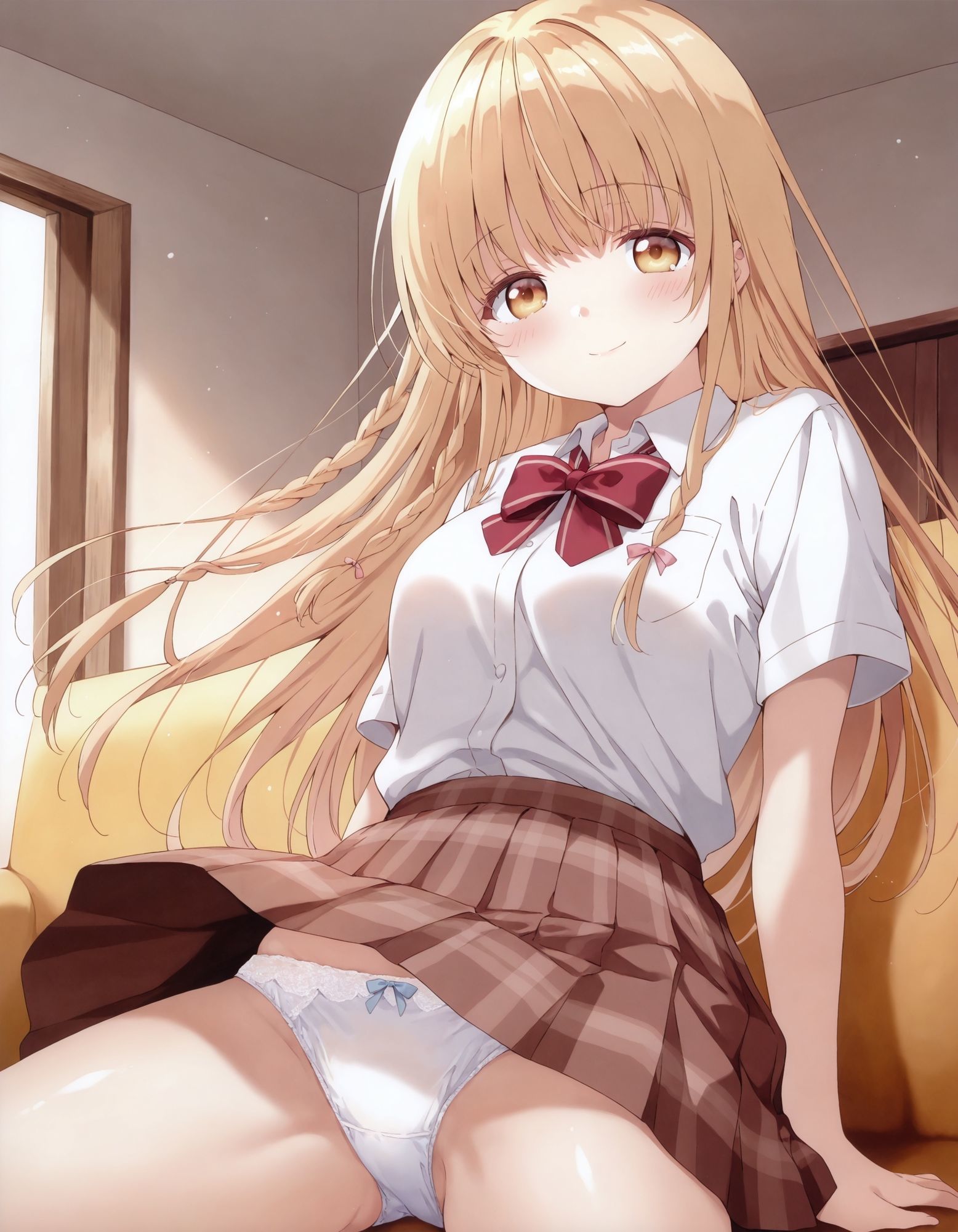 椎〇真昼のパンチラ サンプル画像1