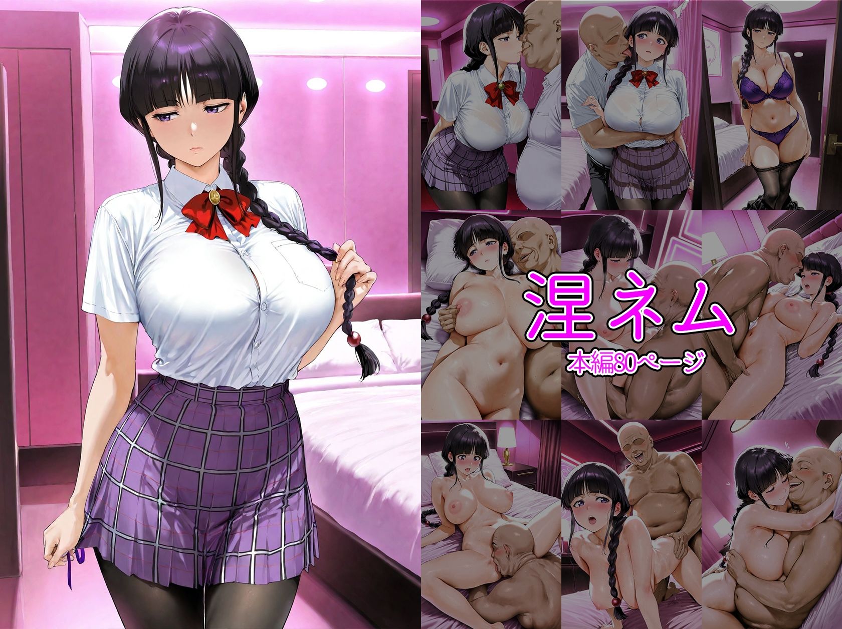 淫夢学園 〜BL〇ACH JKイメクラ〜 夜〇・ネ〇編 サンプル画像6