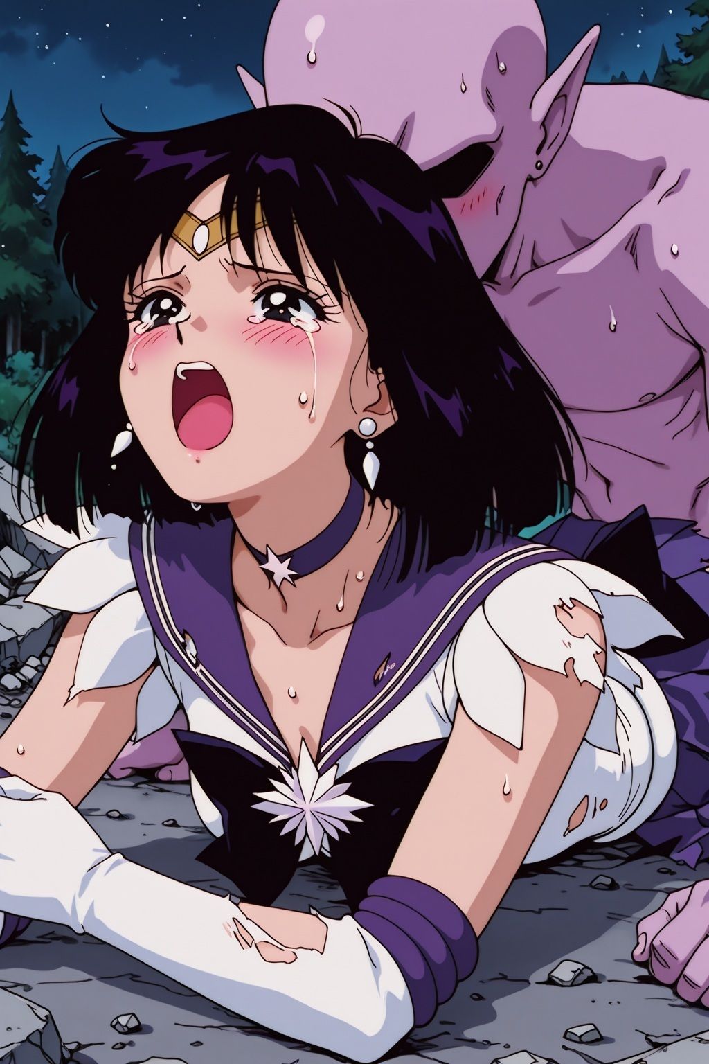 淫魔vsS.サターン〜恥辱のセーラー戦士編〜 サンプル画像3