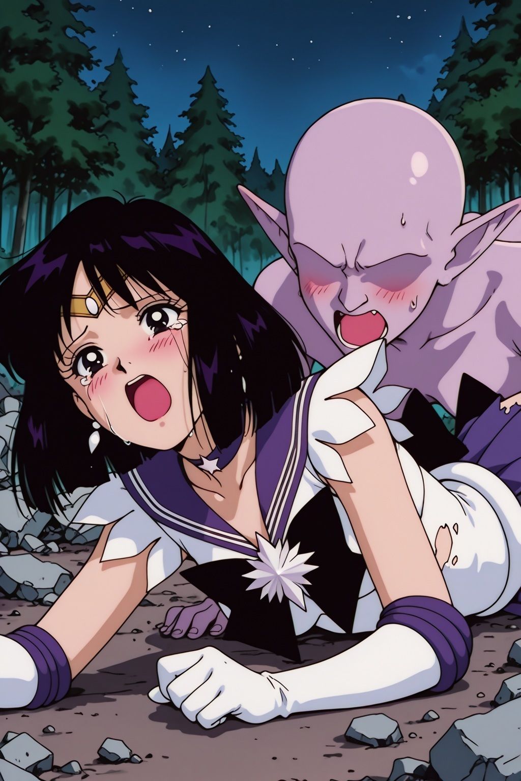 淫魔vsS.サターン〜恥辱のセーラー戦士編〜 サンプル画像4