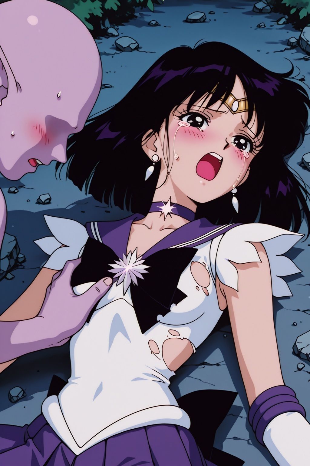 淫魔vsS.サターン〜恥辱のセーラー戦士編〜 サンプル画像5