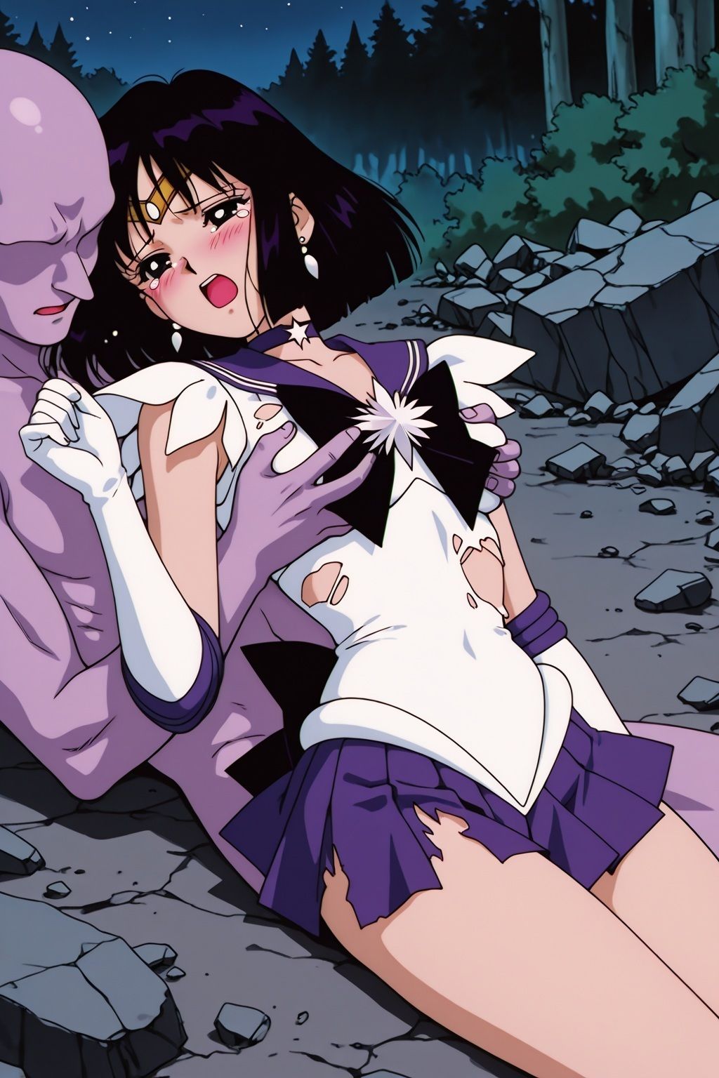 淫魔vsS.サターン〜恥辱のセーラー戦士編〜 サンプル画像6