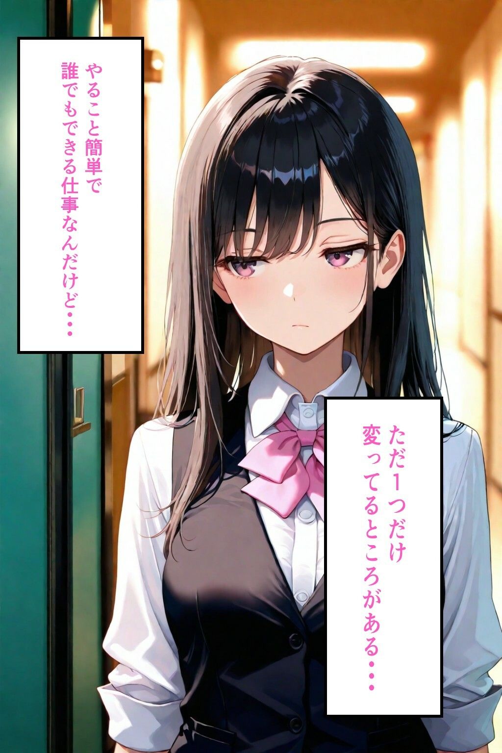 無気力受付嬢の’えっちな特別セックスサービス’ サンプル画像4