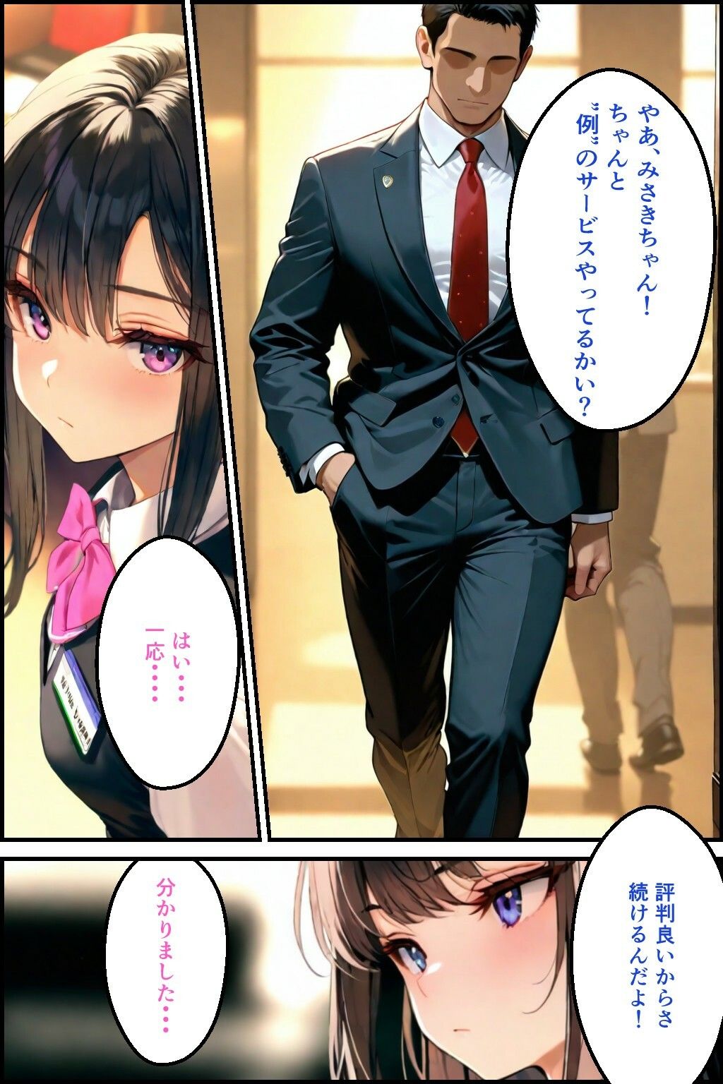 無気力受付嬢の’えっちな特別セックスサービス’ サンプル画像5