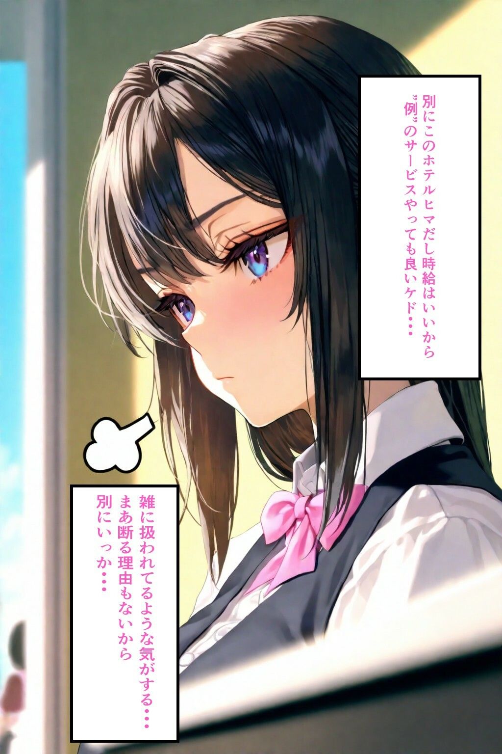 無気力受付嬢の’えっちな特別セックスサービス’ サンプル画像6