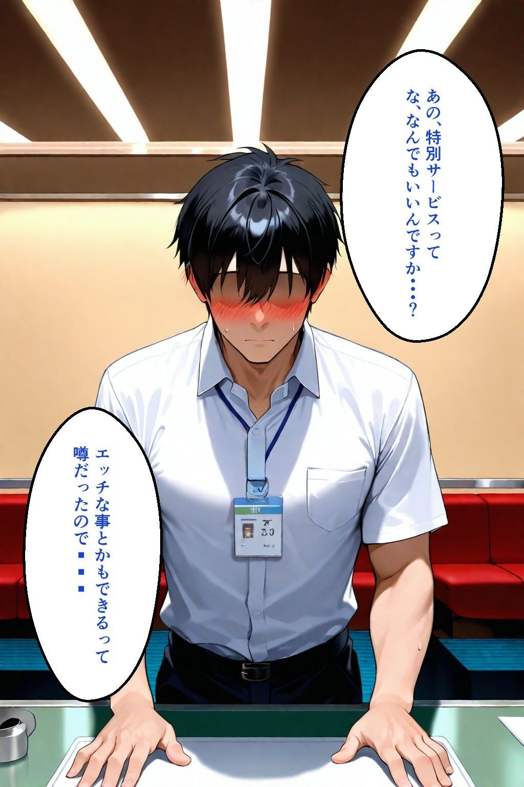 無気力受付嬢の’えっちな特別セックスサービス’ サンプル画像7