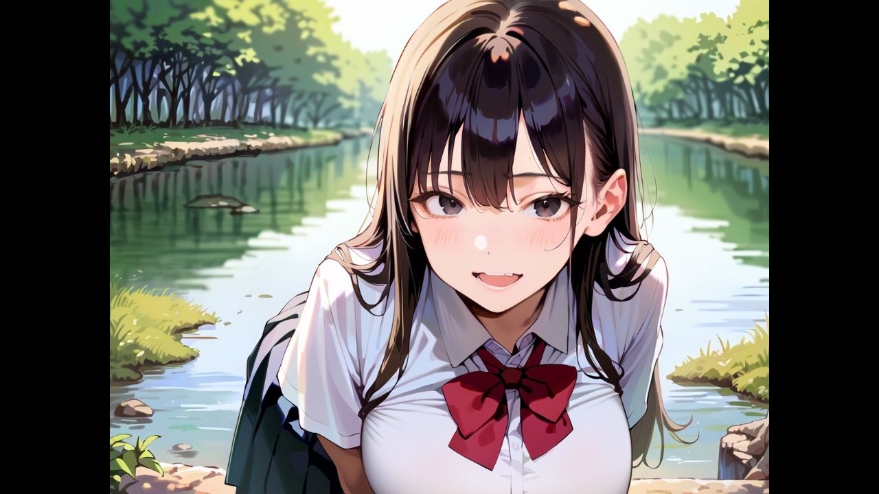 爆乳●K中出し修学旅行！〜春の野外H編〜 サンプル画像3