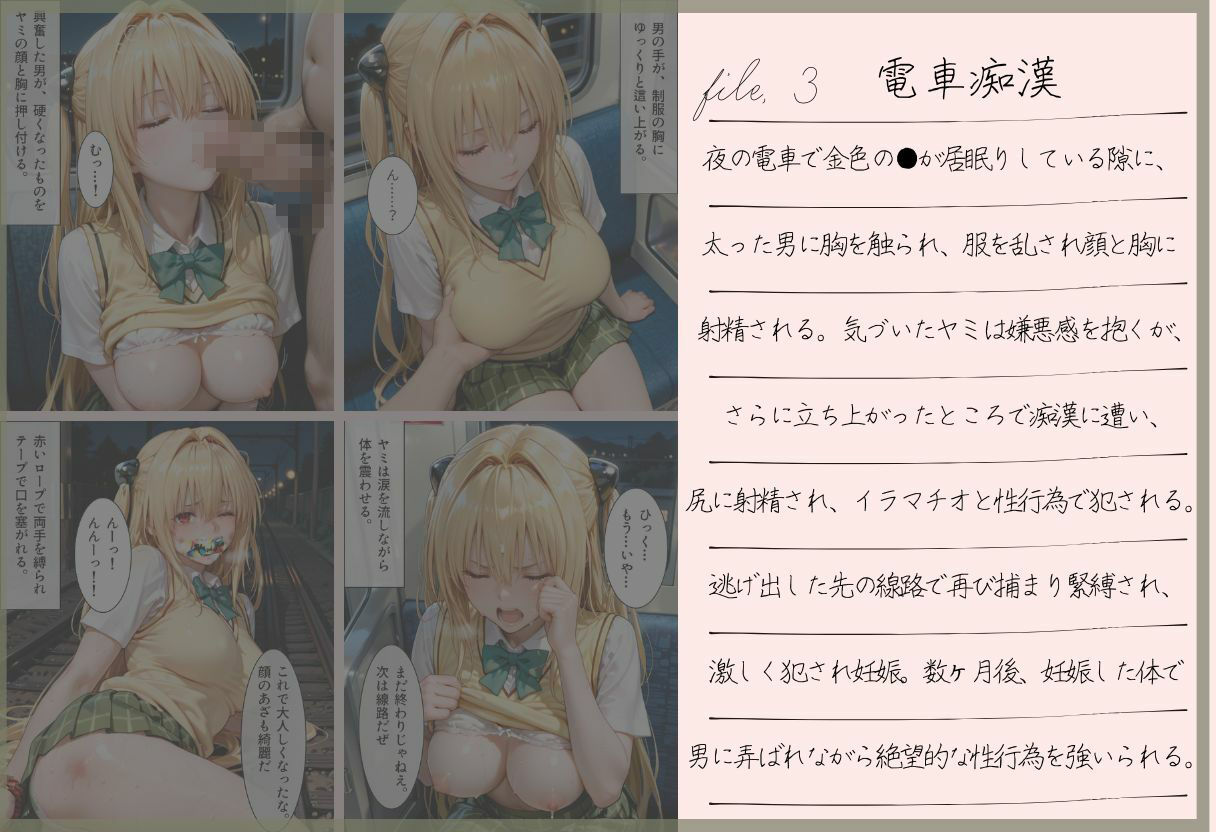 狙われた3人の女子校生 サンプル画像3